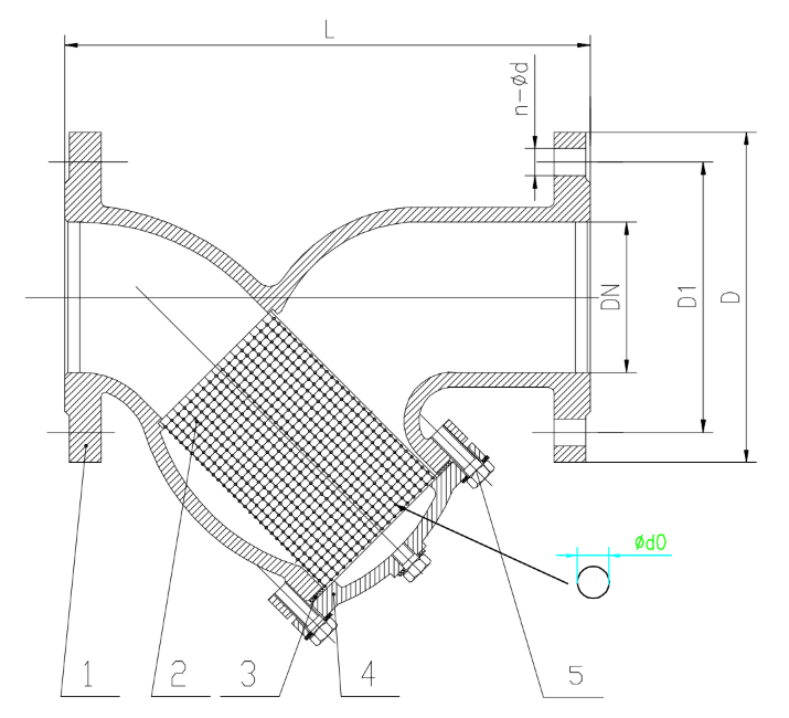 Ductile Iron Y Strainer